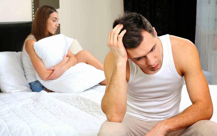 Липсата на сексуално желание при мъжа е косвен признак на простатит